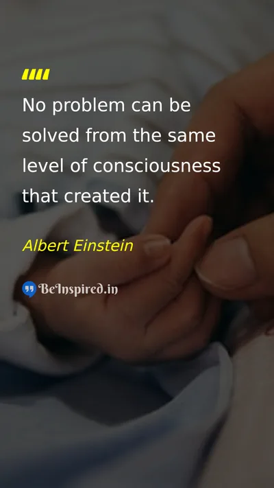 Albert Einstein Picture Quote on wisdom change 