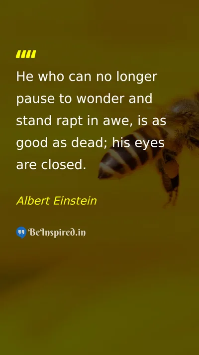 Albert Einstein Picture Quote on life wisdom change 