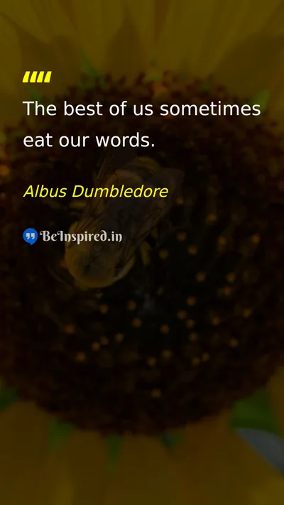 Albus Dumbledore Picture Quote on wisdom life change 