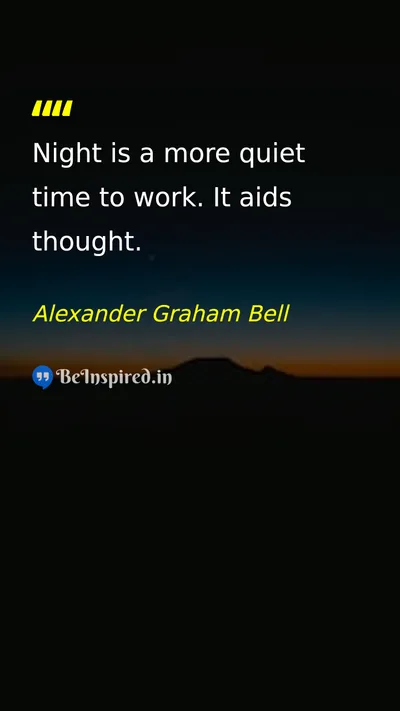 Alexander Graham Bell Picture Quote on hard-work discipline 