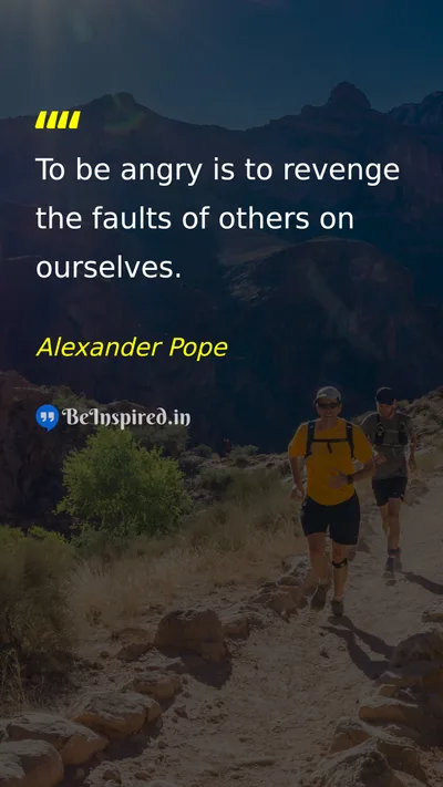 Alexander Pope Picture Quote on life wisdom patience 