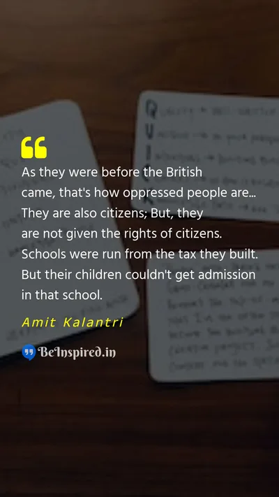 Amit Kalantri Picture Quote on school book problem education life 