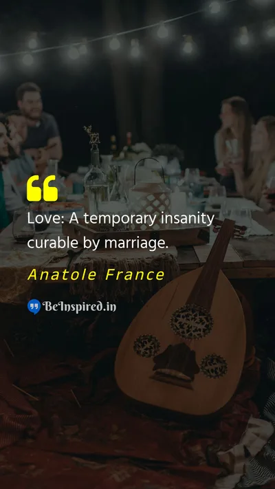 Anatole France Picture Quote on book lend friend 