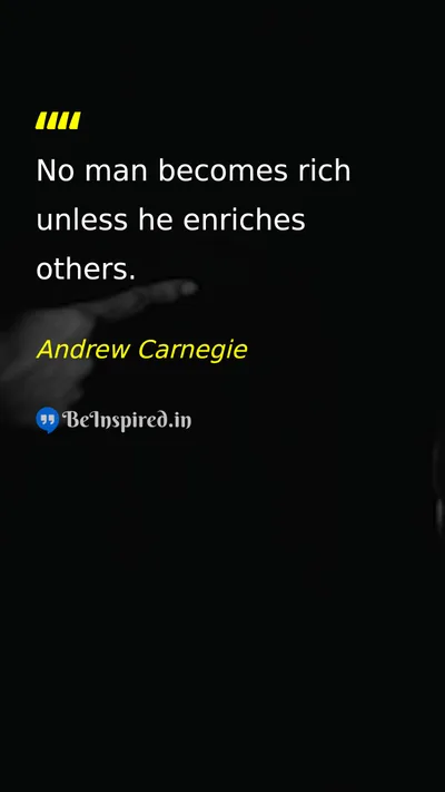 Andrew Carnegie Picture Quote on success wisdom 