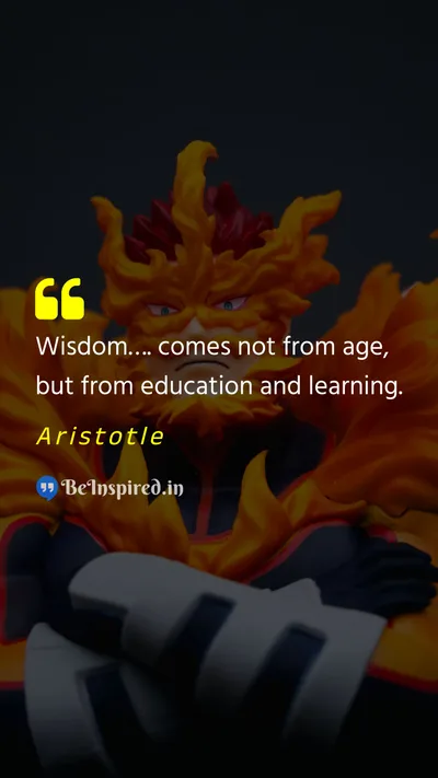 Aristotle Picture Quote on skill habit action 