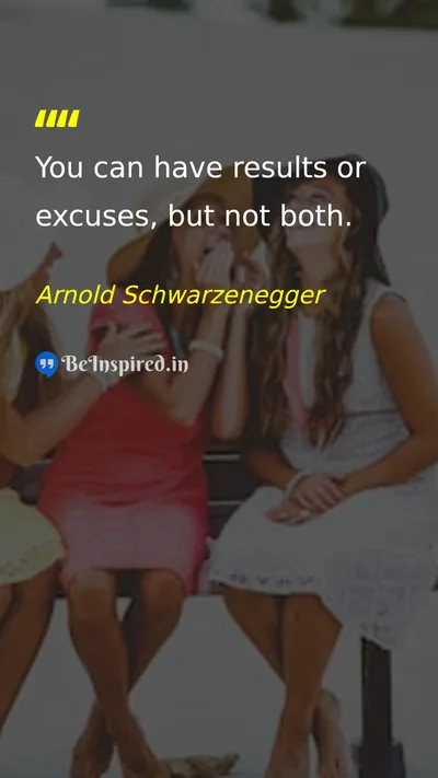 Arnold Schwarzenegger Picture Quote on discipline success hard-work 