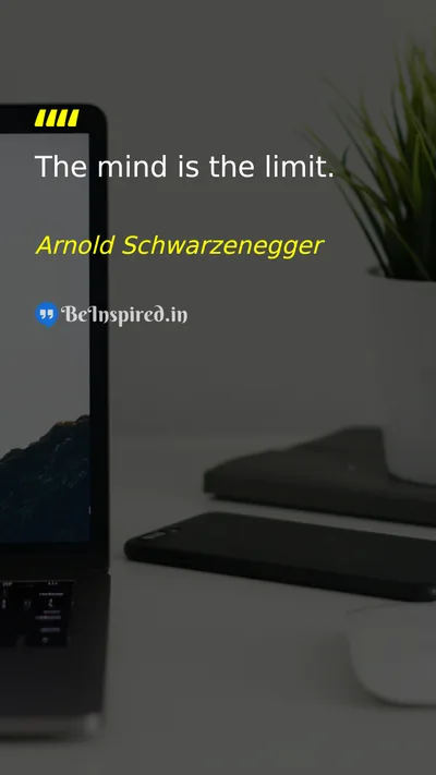 Arnold Schwarzenegger Picture Quote on self-confidence discipline 