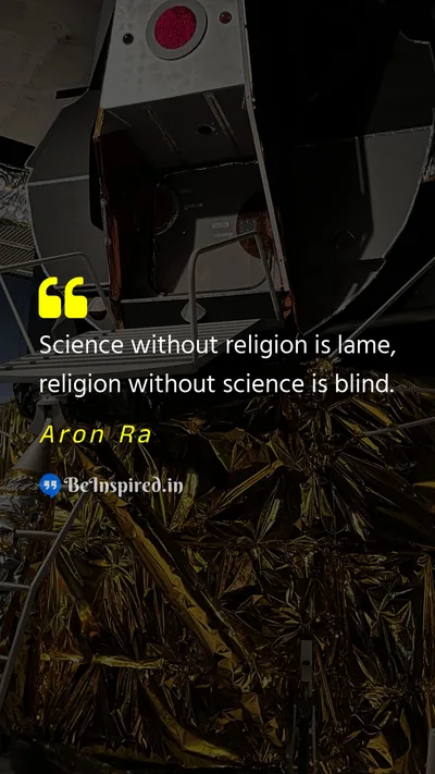 Aron Ra Picture Quote on science religion 