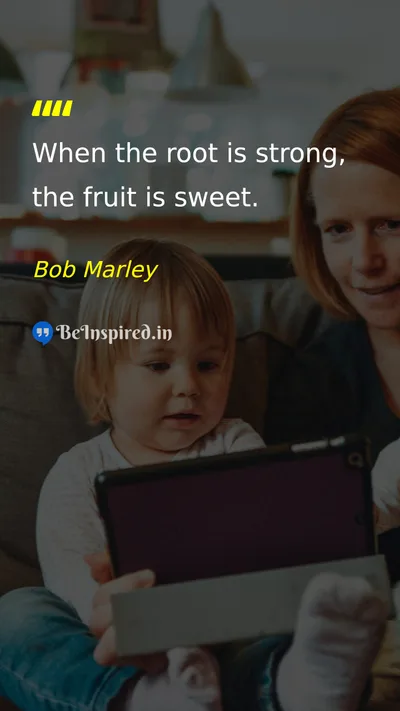 Bob Marley Picture Quote on life success strength growth 