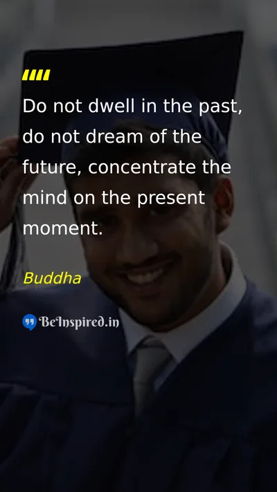 Buddha Picture Quote on life discipline wisdom happiness 