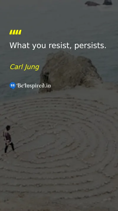 Carl Jung  Picture Quote on change,wisdom,discipline,self-confidence