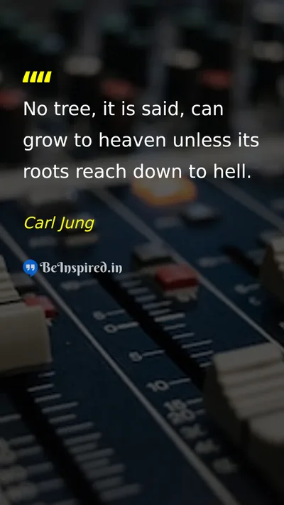 Carl Jung Picture Quote on life change wisdom 