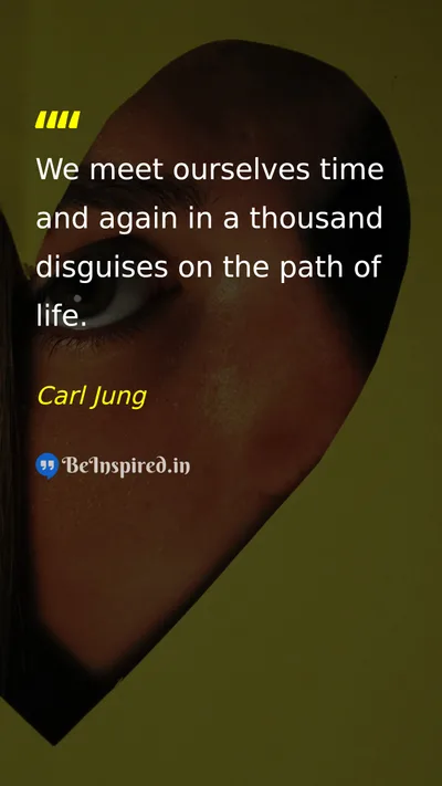 Carl Jung Picture Quote on life change wisdom 