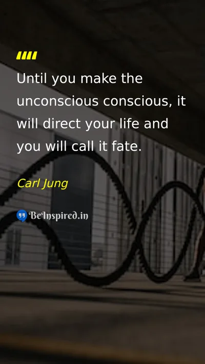Carl Jung Picture Quote on life wisdom change 