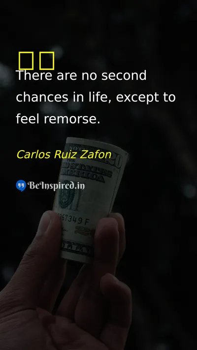 Carlos Ruiz Zafon Picture Quote on life 