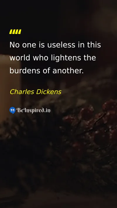 Charles Dickens Picture Quote on friendship help kindness 