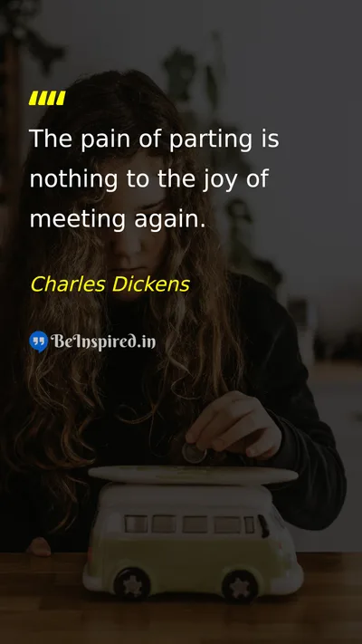 Charles Dickens Picture Quote on love friendship life 