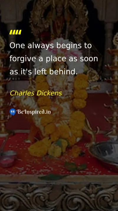 Charles Dickens Picture Quote on forgiveness memory change letting-go 
