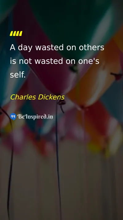 Charles Dickens Picture Quote on generosity selflessness kindness giving 