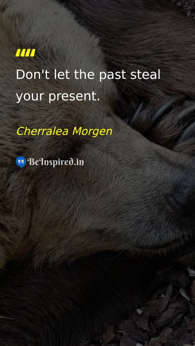 Cherralea Morgen Picture Quote on life time change 