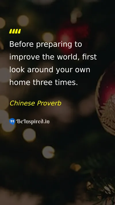 Chinese Proverb Picture Quote on change life discipline 