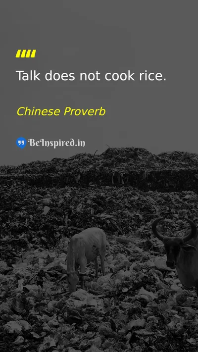Chinese Proverb Picture Quote on hard-work discipline success 