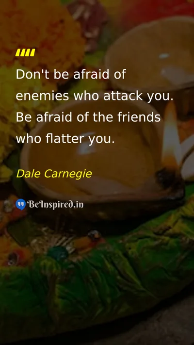 Dale Carnegie Picture Quote on friendship wisdom life 