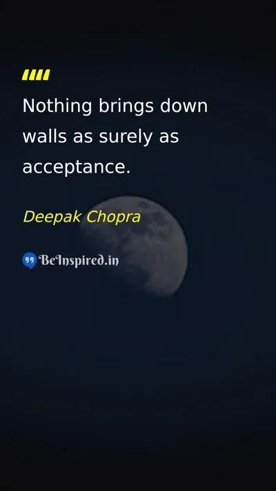Deepak Chopra Picture Quote on peace life wisdom 
