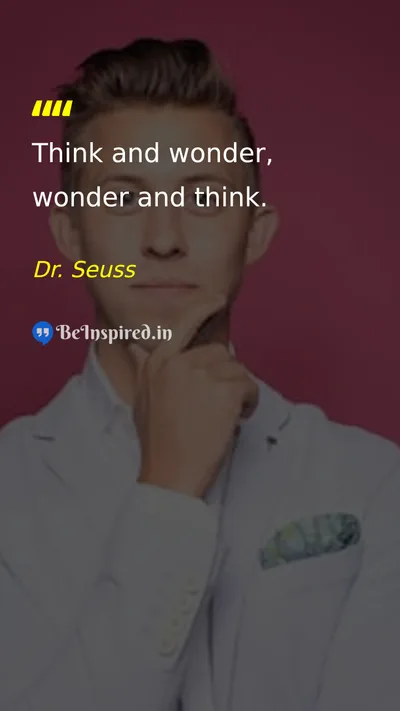 Dr. Seuss Picture Quote on life wisdom 
