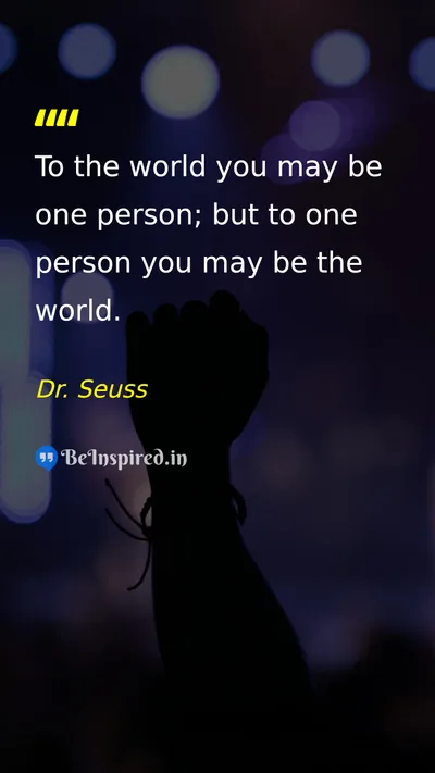 Dr. Seuss Picture Quote on love life friendship 