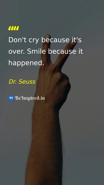 Dr. Seuss Picture Quote on gratitude happiness life 