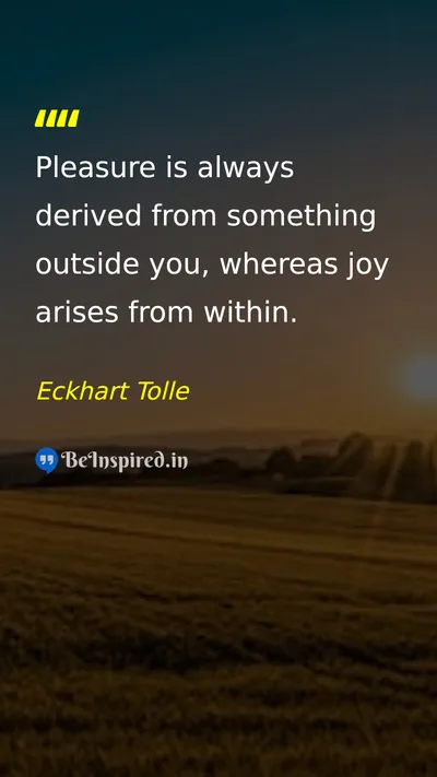 Eckhart Tolle Picture Quote on happiness wisdom life self-confidence 