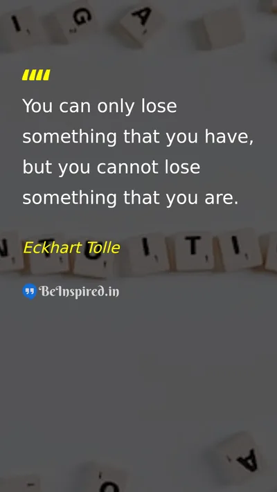 Eckhart Tolle Picture Quote on life wisdom 
