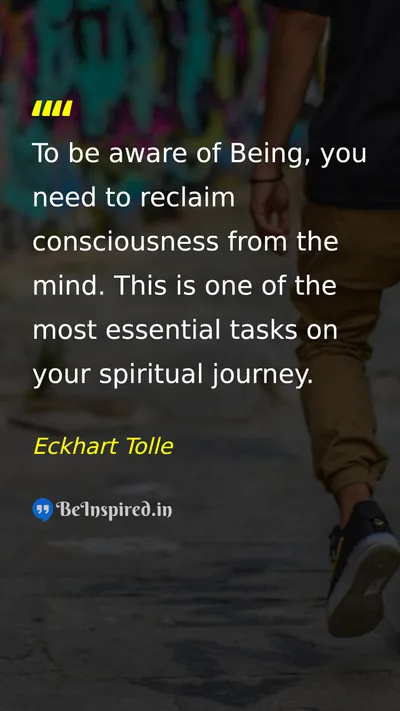Eckhart Tolle Picture Quote on mindfulness wisdom life discipline 