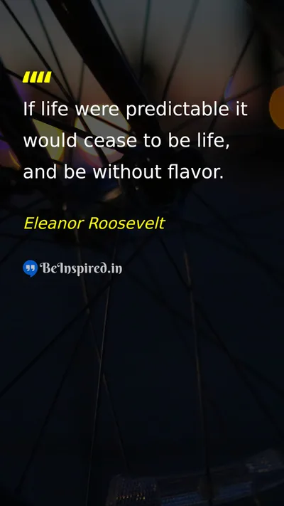 Eleanor Roosevelt Picture Quote on life change happiness 