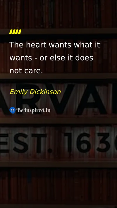 Emily Dickinson Picture Quote on love life 
