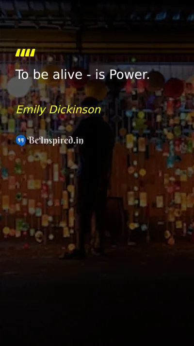 Emily Dickinson Picture Quote on life motivational 