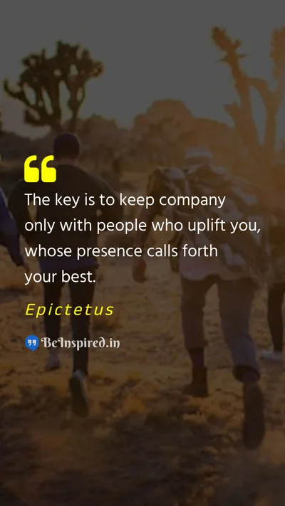 Epictetus Picture Quote on relationship motivational 