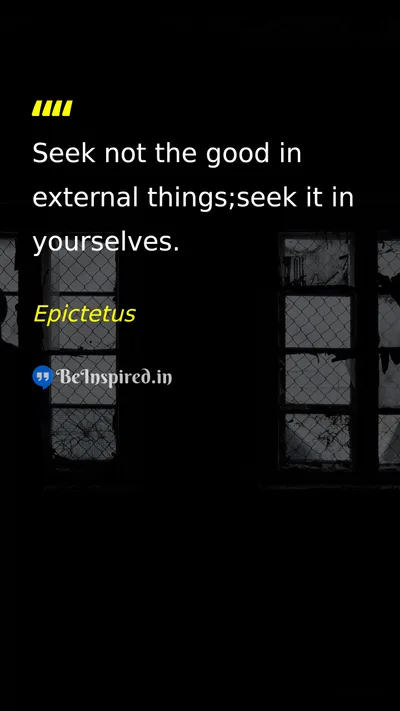 Epictetus Picture Quote on self-confidence wisdom discipline 