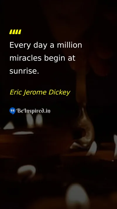 Eric Jerome Dickey Picture Quote on hope change life 