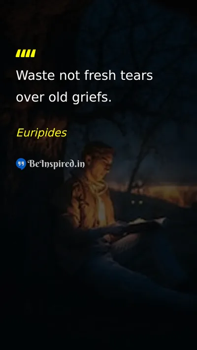 Euripides Picture Quote on life patience 