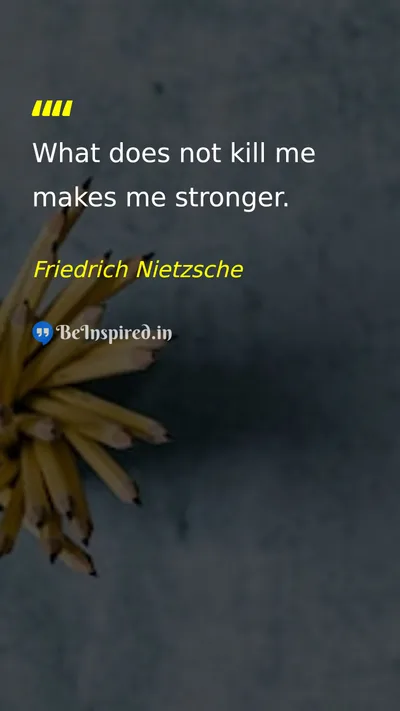 Friedrich Nietzsche Picture Quote on life courage motivational 
