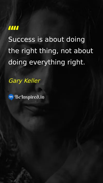 Gary Keller Picture Quote on success wisdom 
