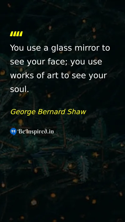 George Bernard Shaw Picture Quote on wisdom life 