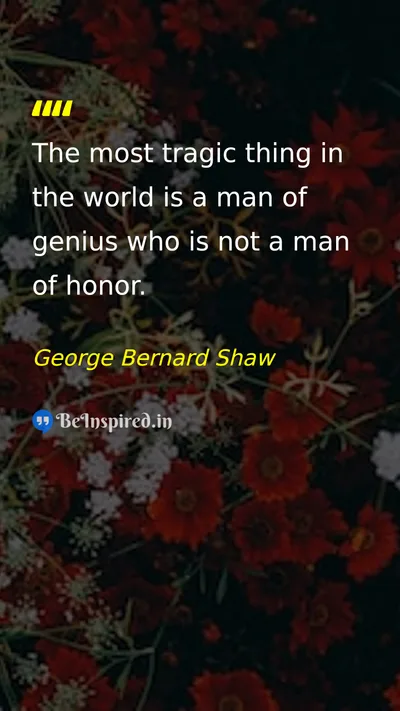 George Bernard Shaw Picture Quote on life wisdom leadership discipline 