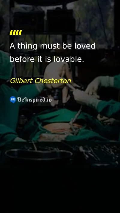 Gilbert Chesterton Picture Quote on love life happiness 