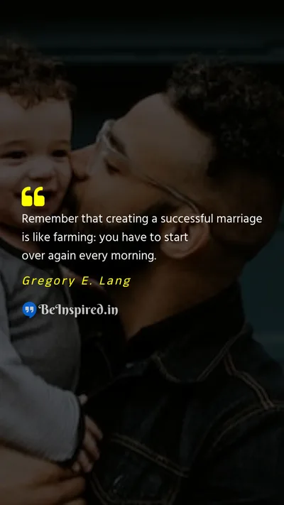 Gregory E. Lang Picture Quote on father daughters relationship 