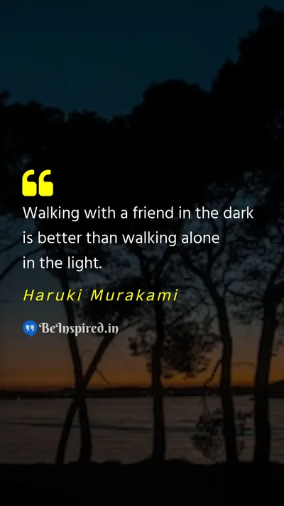 Haruki Murakami Picture Quote on love remember 