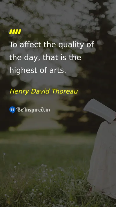 Henry David Thoreau Picture Quote on life wisdom happiness 