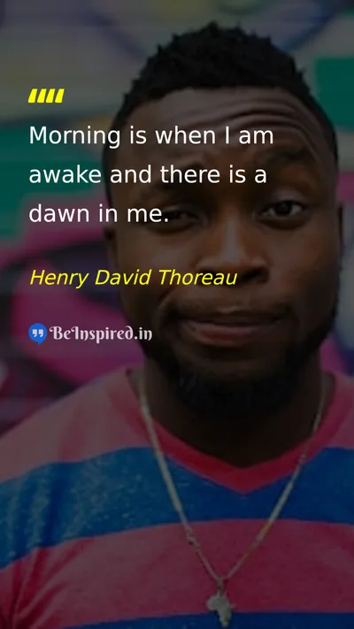 Henry David Thoreau Picture Quote on life happiness change 